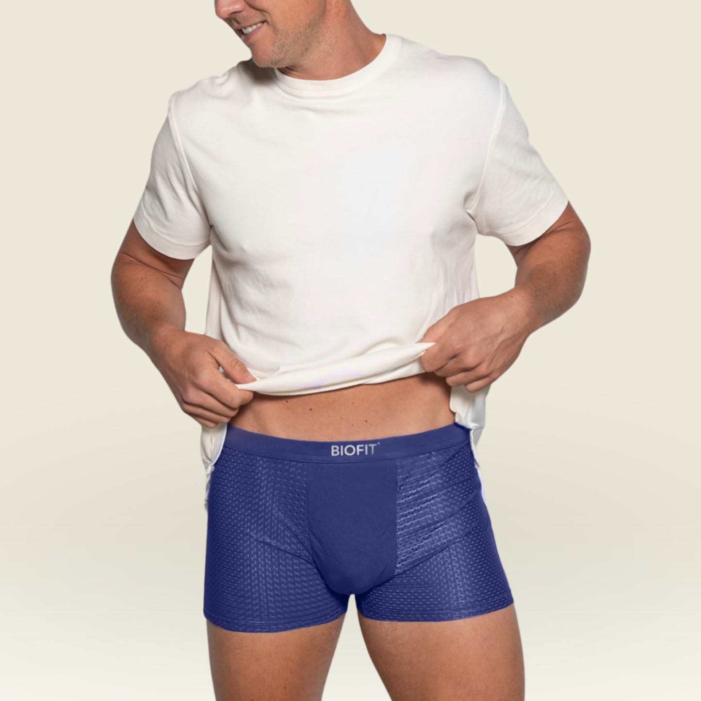 BIOFIT® Essentials Boxer Trunks 5-Pack Blue | + 5 FREE